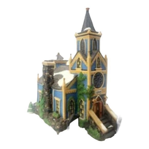 Department 56 New England Village Deacon's Way Chapel retired - Picture 6 of 9